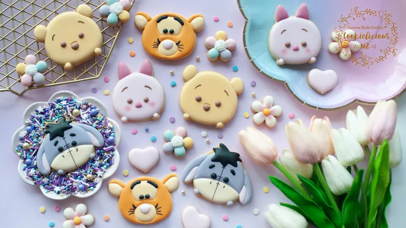 Winnie The Pooh & Friends ~ TsumTsum template